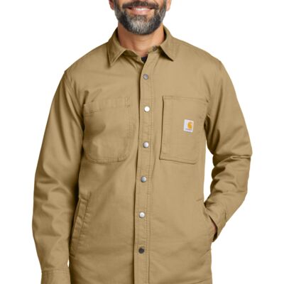 Carhartt Rugged Flex ® Fleece Lined Shirt Jac CT105532 Rugged Flex ® Fleece Lined Shirt Jac Thumbnail