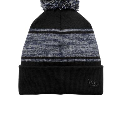 New Era Knit Chilled Pom Beanie NE909 Knit Chilled Pom Beanie Thumbnail