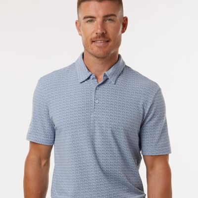 Men's Blended Printed Polo Thumbnail