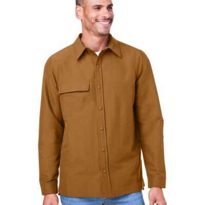 Harriton Unisex Flex Twill Overshirt M72 Unisex Flex Twill Overshirt Thumbnail