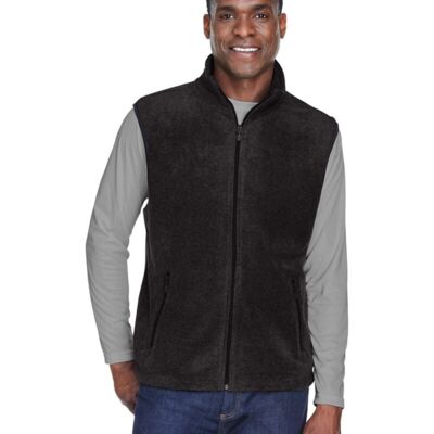Harriton Unisex Fleece Full-Zip Vest M985 Unisex Fleece Full-Zip Vest Thumbnail