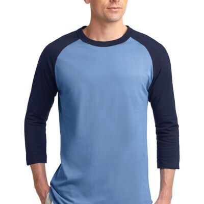 Sport Tek Colorblock Raglan Jersey T200 Colorblock Raglan Jersey Thumbnail