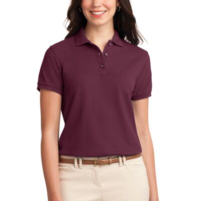 Port Authority Women's Silk Touch Polo L500 Women's Silk Touch Polo Thumbnail