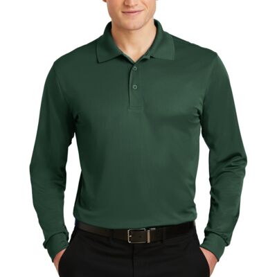 Sport Tek Long Sleeve Micropique Sport Wick ® Polo ST657 Long Sleeve Micropique Sport Wick ® Polo Thumbnail