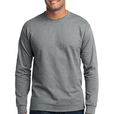 Port & Company Tall Long Sleeve Core Blend Tee PC55LST Tall Long Sleeve Core Blend Tee Thumbnail