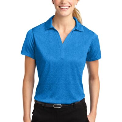 Sport Tek Women's Heather Contender Polo LST660 Women's Heather Contender Polo Thumbnail