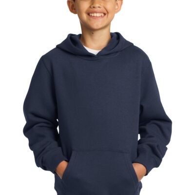 Sport Tek Youth Pullover Hooded Sweatshirt YST254 Youth Pullover Hooded Sweatshirt Thumbnail