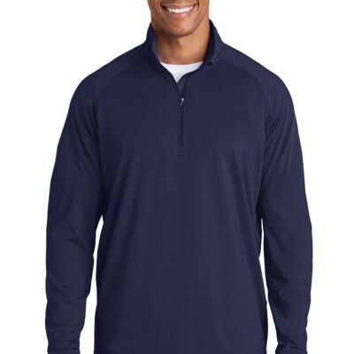 Sport Tek Tall Sport Wick ® Stretch 1/4 Zip Pullover TST850 Tall Sport Wick ® Stretch 1/4 Zip Pullover Thumbnail