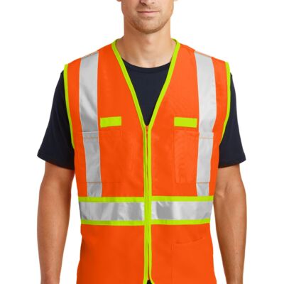 CornerStone Ansi 107 Class 2 Dual Color Safety Vest CSV407 Ansi 107 Class 2 Dual Color Safety Vest Thumbnail