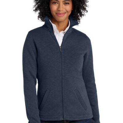 Port Authority Women's Slub Fleece Full Zip Jacket L293 Women's Slub Fleece Full Zip Jacket Thumbnail