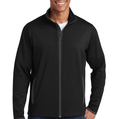 Sport Tek Sport Wick ® Stretch Contrast Full Zip Jacket ST853 Sport Wick ® Stretch Contrast Full Zip Jacket Thumbnail