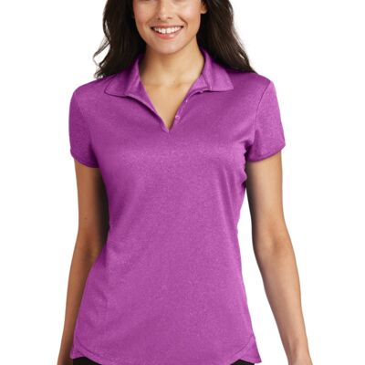 Port Authority Women's Trace Heather Polo L576 Women's Trace Heather Polo Thumbnail