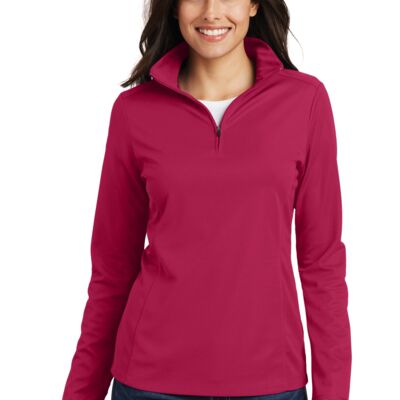 Port Authority Women's Pinpoint Mesh 1/2 Zip L806 Women's Pinpoint Mesh 1/2 Zip Thumbnail