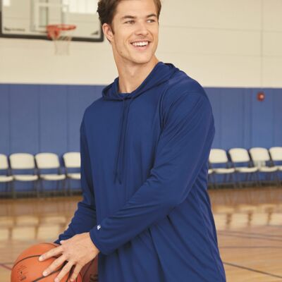 Badger Unisex B-Core Hooded Long Sleeve T-Shirt 4105 Unisex B-Core Hooded Long Sleeve T-Shirt Thumbnail