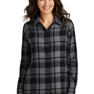Port Authority Women's Plaid Flannel Tunic LW668 Women's Plaid Flannel Tunic Thumbnail