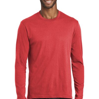 Port & Company Long Sleeve Fan Favorite Blend Tee PC455LS Long Sleeve Fan Favorite Blend Tee Thumbnail