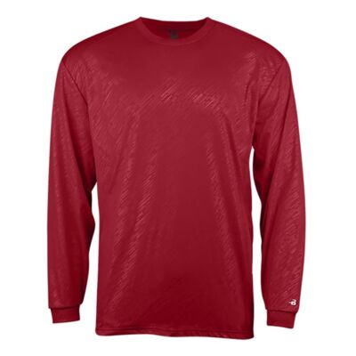 Badger Youth Line Embossed Long Sleeve T-Shirt 2145 Youth Line Embossed Long Sleeve T-Shirt Thumbnail