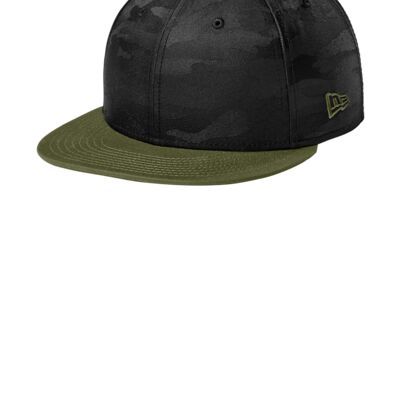 New Era Camo Flat Bill Snapback Cap NE407 Camo Flat Bill Snapback Cap Thumbnail