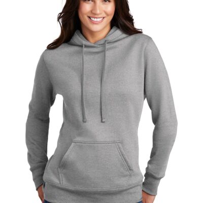 Port & Company Women's Core Fleece Pullover Hooded Sweatshirt LPC78H Women's Core Fleece Pullover Hooded Sweatshirt Thumbnail