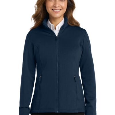 Port Authority Women's Grid Fleece Jacket L239 Women's Grid Fleece Jacket Thumbnail