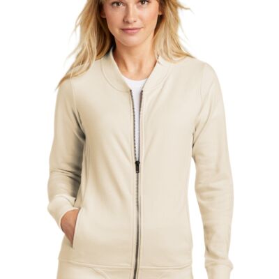 Sport Tek Women's Lightweight French Terry Bomber LST274 Women's Lightweight French Terry Bomber Thumbnail