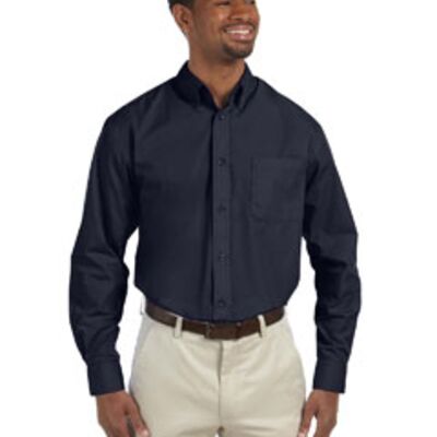Harriton Men's 3.1 oz. Essential Poplin M510 Men's 3.1 oz. Essential Poplin Thumbnail