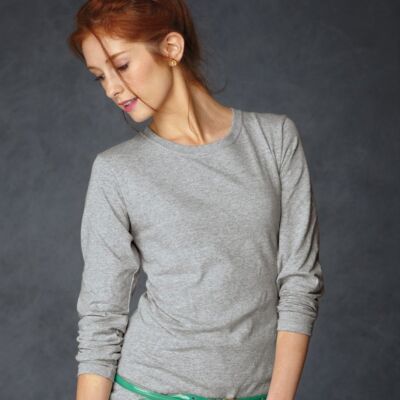 Anvil Ladies' Heavyweight Long Sleeve T-Shirt 478 Ladies' Heavyweight Long Sleeve T-Shirt Thumbnail