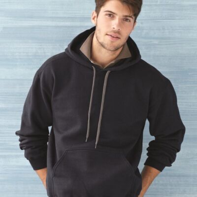Gildan Premium Cotton Ringspun Fleece Hooded Sweatshirt 92500 Premium Cotton Ringspun Fleece Hooded Sweatshirt Thumbnail