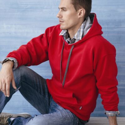 Gildan Heavy Blend Hooded Sweatshirt with Contrast-color Lining 185C00 Heavy Blend Hooded Sweatshirt with Contrast-color Lining Thumbnail