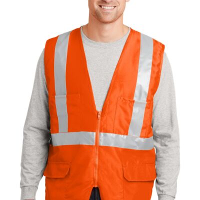 CornerStone Ansi Class 2 Mesh Back Safety Vest CSV405 Ansi Class 2 Mesh Back Safety Vest Thumbnail