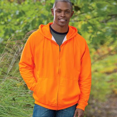 UltraClub Adult Rugged Wear Thermal-Lined Full-Zip Jacket 8463 Adult Rugged Wear Thermal-Lined Full-Zip Jacket Thumbnail