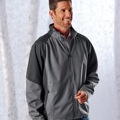 UltraClub Adult Blend Soft Shell Jacket 8275 Adult Blend Soft Shell Jacket Thumbnail
