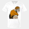 V-Neck Heavy Cotton 100% T-Shirt Thumbnail