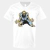 V-Neck Heavy Cotton 100% T-Shirt Thumbnail