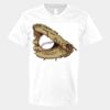 V-Neck Heavy Cotton 100% T-Shirt Thumbnail