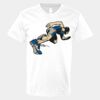 V-Neck Heavy Cotton 100% T-Shirt Thumbnail