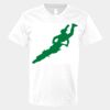 V-Neck Heavy Cotton 100% T-Shirt Thumbnail