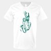 V-Neck Heavy Cotton 100% T-Shirt Thumbnail