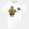 V-Neck Heavy Cotton 100% T-Shirt Thumbnail
