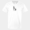 V-Neck Heavy Cotton 100% T-Shirt Thumbnail