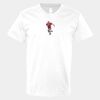 V-Neck Heavy Cotton 100% T-Shirt Thumbnail