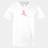 V-Neck Heavy Cotton 100% T-Shirt Thumbnail