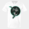 V-Neck Heavy Cotton 100% T-Shirt Thumbnail
