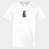 V-Neck Heavy Cotton 100% T-Shirt Thumbnail