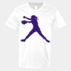 V-Neck Heavy Cotton 100% T-Shirt Thumbnail