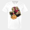 V-Neck Heavy Cotton 100% T-Shirt Thumbnail