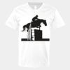 V-Neck Heavy Cotton 100% T-Shirt Thumbnail