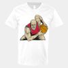V-Neck Heavy Cotton 100% T-Shirt Thumbnail
