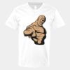 V-Neck Heavy Cotton 100% T-Shirt Thumbnail