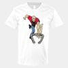 V-Neck Heavy Cotton 100% T-Shirt Thumbnail